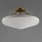 Maxim Lighting Artemis 3-Light Flush Mount, Natural Aged Brass 22450WTNAB - alternate 3